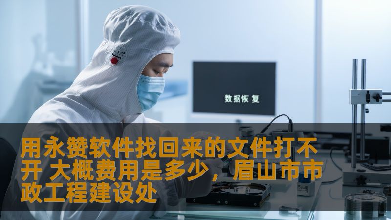 用永赞软件找回来的文件打不开 大概费用是多少，眉山市市政工程建设处