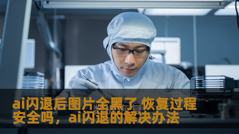 ai闪退后图片全黑了 恢复过程安全吗，ai闪退的解决办法