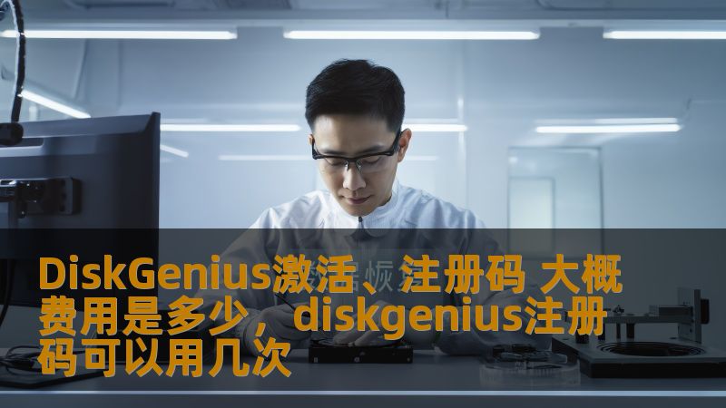 DiskGenius激活、注册码 大概费用是多少，diskgenius注册码可以用几次