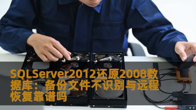 了解SQLServer2012还原2008数据库的常见问题，包括备份文件不识别及远程恢复的可行性，助您顺利解决数据库问题。