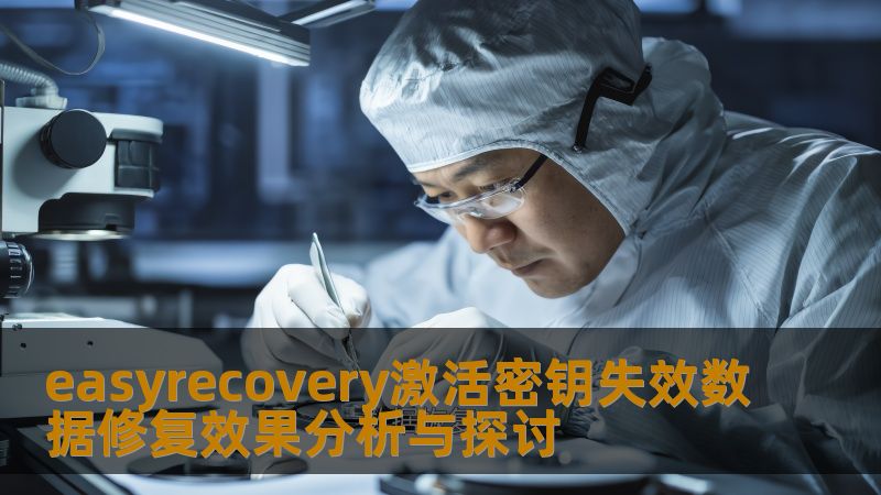 easyrecovery激活密钥失效数据修复效果分析与探讨