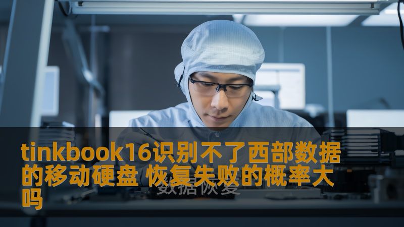 tinkbook16无法识别西部数据移动硬盘，恢复失败的概率分析，详细故障分析与操作步骤，助您轻松解决问题。