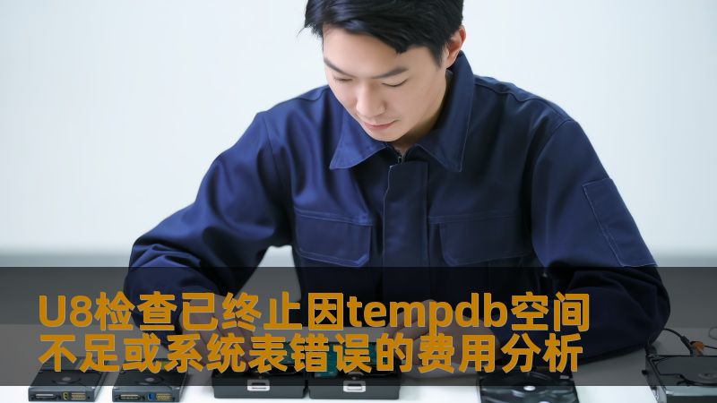 U8检查已终止因tempdb空间不足或系统表错误的费用分析，了解常见故障及恢复方法，提升系统稳定性。
