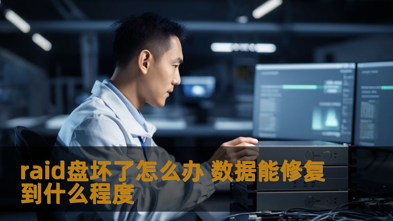 遇到raid盘坏了怎么办？本文将详细介绍RAID故障类型及数据恢复方法，助您最大限度恢复数据。