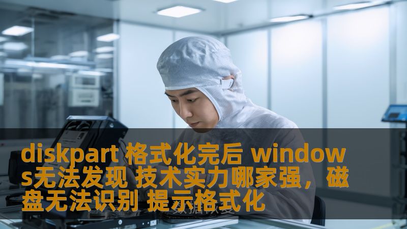使用diskpart工具格式化硬盘后，Windows系统无法识别硬盘，这一常见问题背后究竟隐藏了什么技术难题？探索解决方案，了解谁能提供最强大的技术支持，帮助你快速解决难题，恢复硬盘使用。