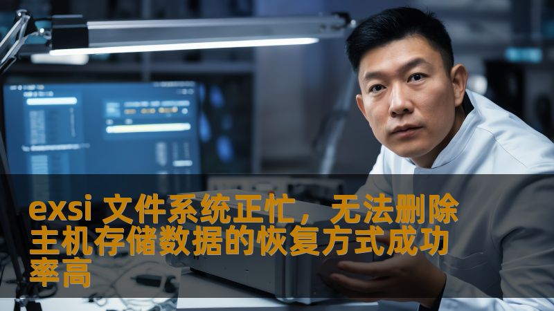 exsi 文件系统正忙，无法删除主机存储数据的恢复方式成功率高，本文将详细探讨常见故障及恢复步骤。