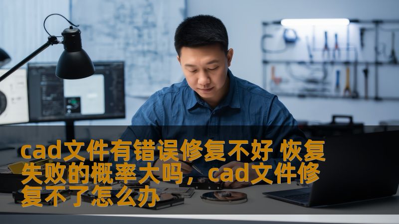 本文将深入探讨CAD文件修复的常见问题，分析恢复失败的原因，并为用户提供应对CAD文件错误的解决方案，帮助大家降低修复失败的概率。