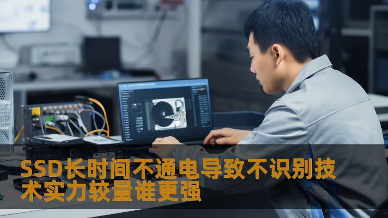 SSD长时间不通电导致不识别的问题，探讨技术实力较量及解决方案，让数据恢复不再困难。