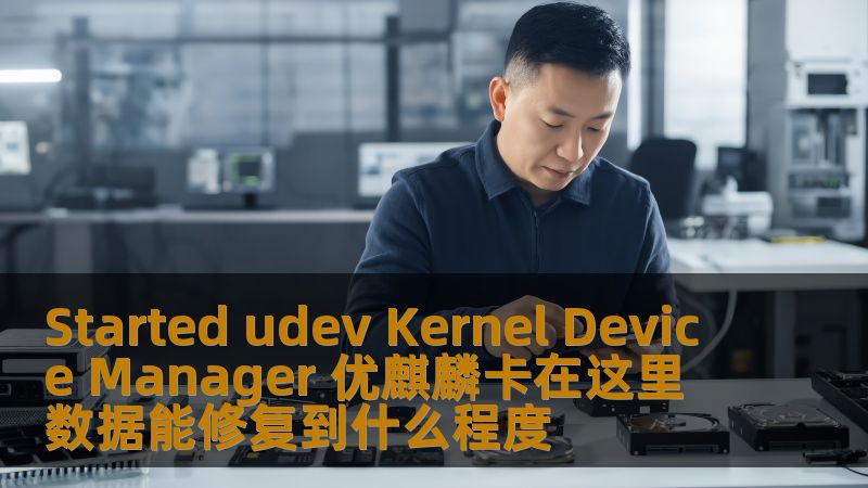 遇到 Started udev Kernel Device Manager 优麒麟卡在这里的问题？本文探讨数据能修复到什么程度，提供解决方案与实际案例。