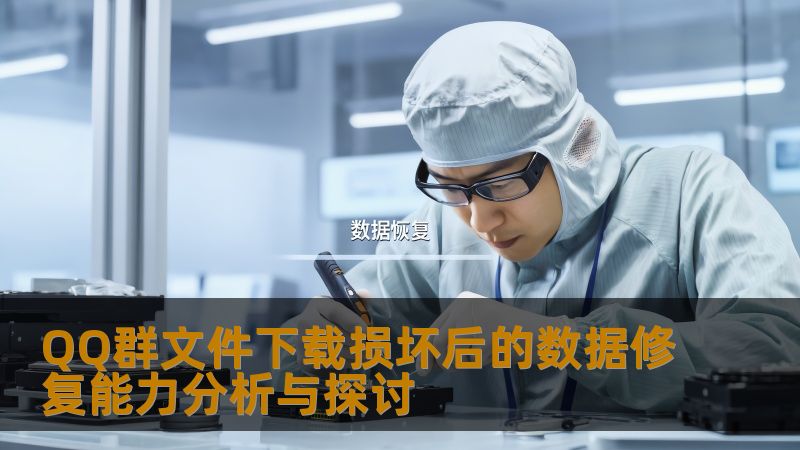 探讨QQ群文件下载后损坏的数据修复能力，分析常见故障及恢复方法，助您有效恢复重要数据。