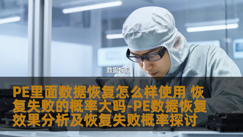 探讨PE数据恢复的使用方法、效果及恢复失败的概率，帮助用户更好地理解数据恢复过程。