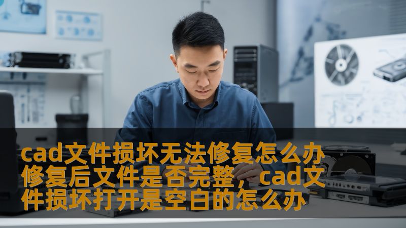 CAD文件损坏是许多设计师和工程师常遇到的问题，但修复是否能恢复文件的完整性？本文将探讨CAD文件损坏后的解决办法，帮助用户了解修复过程以及如何确保文件恢复完整。