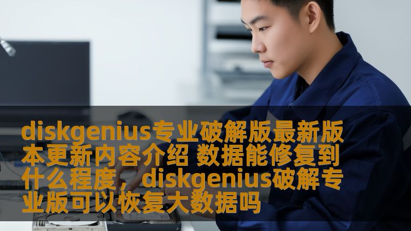 了解DiskGenius专业破解版最新版本的强大功能，探索其在数据恢复、硬盘修复等领域的卓越表现，帮助用户更高效地应对各种数据丢失的困境，揭示其能修复的数据范围与效果。