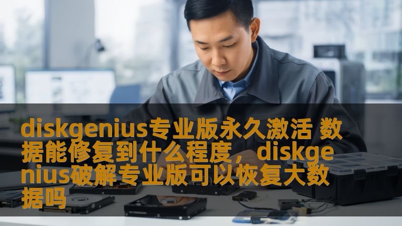 DiskGenius专业版永久激活是一款强大的数据恢复工具，能够帮助用户恢复丢失、损坏或误删除的数据。本文将详细介绍DiskGenius的功能，并探讨它的数据恢复能力，展示其在不同数据丢失场景下的极致表现。