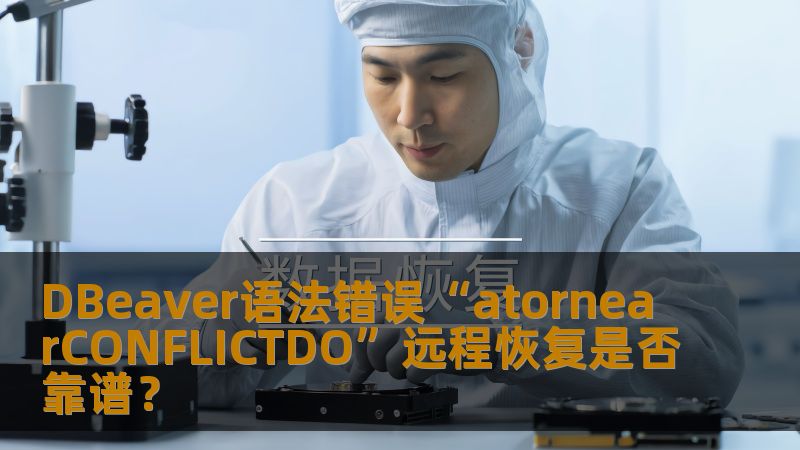 在使用DBeaver进行数据库管理时，可能会遇到“atornearCONFLICTDO”这一语法错误，尤其是在远程恢复过程中。本文将为您深入分析该错误的原因及解决方案，并探讨远程恢复的可行性和稳定性，为广大开发者和数据库管理员提供实用的建议。