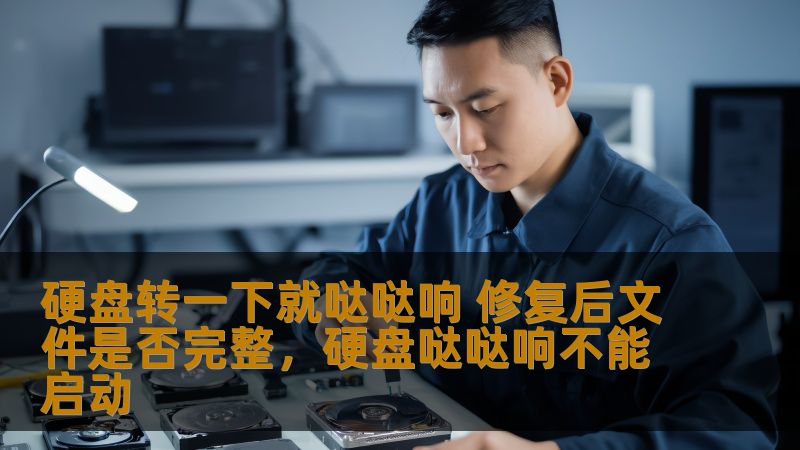 你的硬盘转一下就哒哒响了吗？是否担心数据会丢失？本文为你分析硬盘出现“哒哒响”的原因，介绍如何修复，并探讨修复后的文件是否能完全恢复。