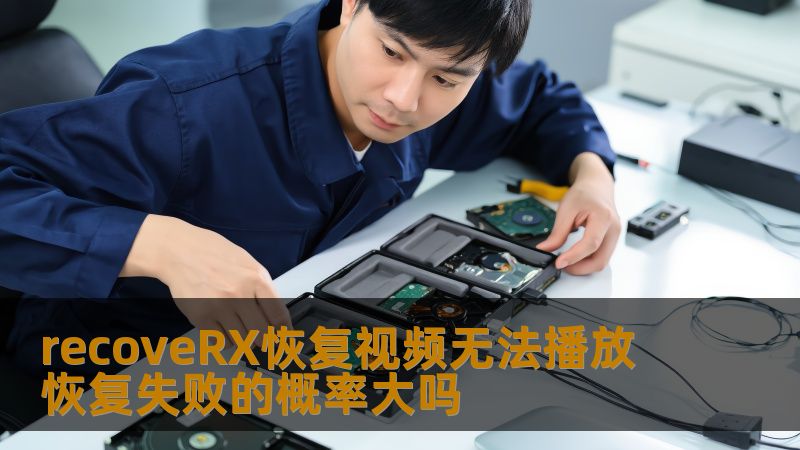 探讨recoveRX恢复视频无法播放的情况，以及恢复失败的概率，帮助用户更好地理解数据恢复过程。