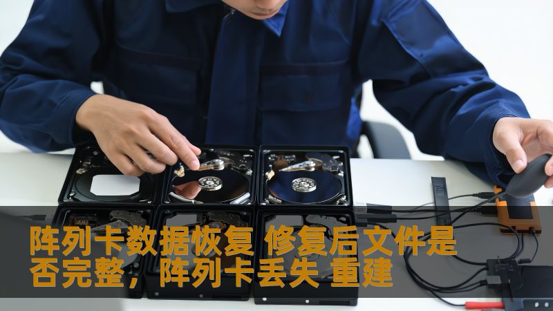 在数据丢失的紧急情况下，阵列卡数据恢复成为了许多企业和个人用户的救命稻草。然而，很多人对于修复后文件的完整性存有疑虑。本文将详细解答修复后的数据是否完好，并提供一些有用的建议。