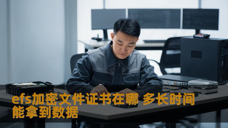了解efs加密文件证书的获取位置及数据恢复时间，帮助您快速解决数据丢失问题。
