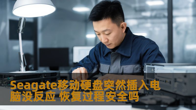 Seagate移动硬盘突然插入电脑没反应的恢复过程是否安全？本文将详细解析常见故障、恢复步骤及实战案例。
