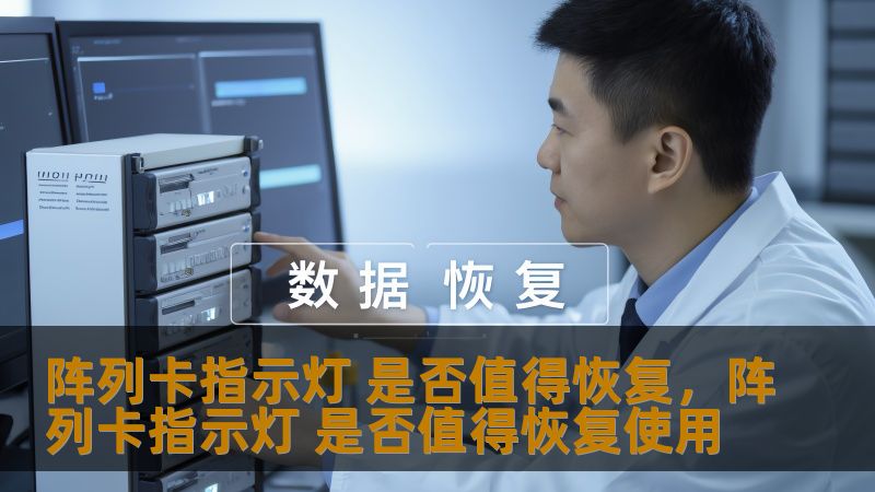 随着数据中心和企业服务器的复杂性日益增加，阵列卡指示灯的作用越来越受到关注。本文将深入探讨阵列卡指示灯是否值得恢复，以及其在现代技术环境中的实际应用与价值。