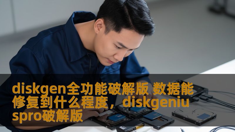 Diskgen全功能破解版是一款功能强大的数据恢复软件，在面对数据丢失或损坏时，能提供专业的修复方案。本文将深入探讨Diskgen全功能破解版的数据修复能力，揭示其能恢复数据的程度，并分析其对普通用户及企业用户的实际意义。