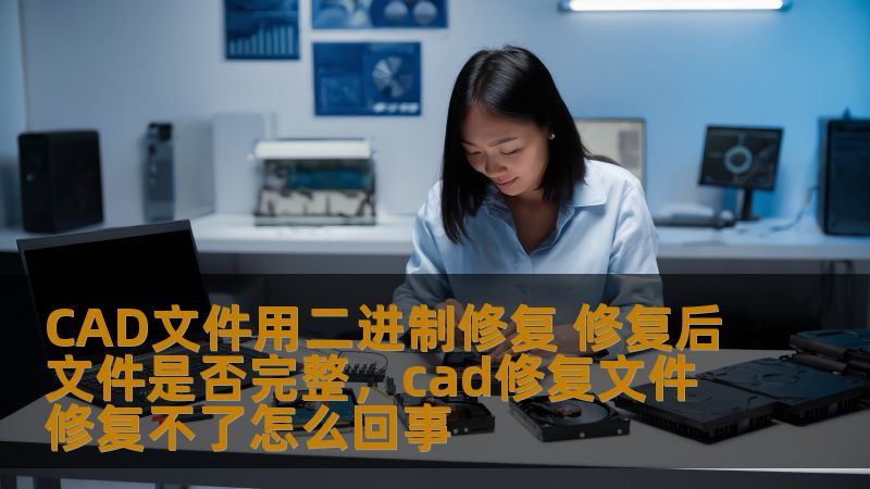 在日常的设计工作中，CAD文件的损坏是一种常见而又令人头疼的问题。CAD文件用二进制修复是否能保证文件的完整性？本篇文章将详细分析这一问题，并提供解决方案。