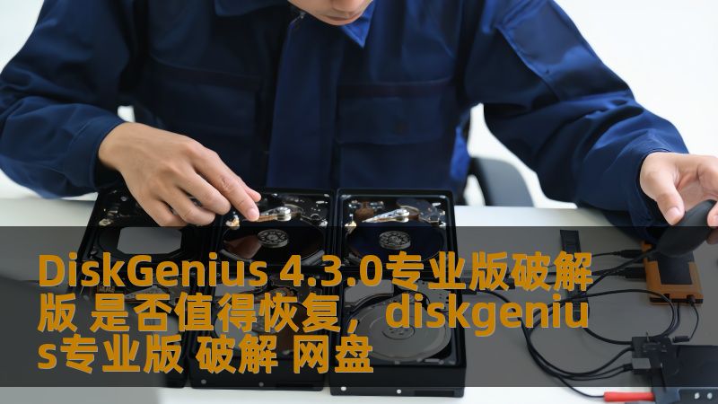 本文将深入探讨DiskGenius4.3.0专业版破解版的功能和使用体验，帮助用户判断其是否值得恢复使用，并给出有关数据恢复软件选择的建议。