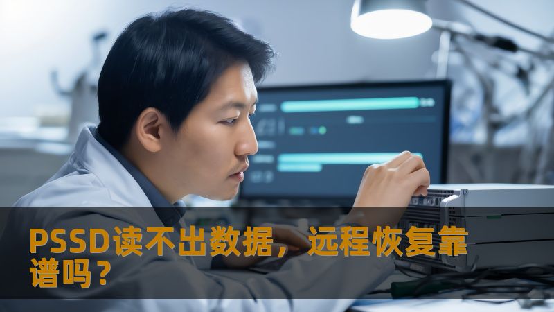 PSSD读不出数据，远程恢复靠谱吗？本文深入探讨PSSD常见故障及远程数据恢复的可行性，为您提供有效的解决方案。