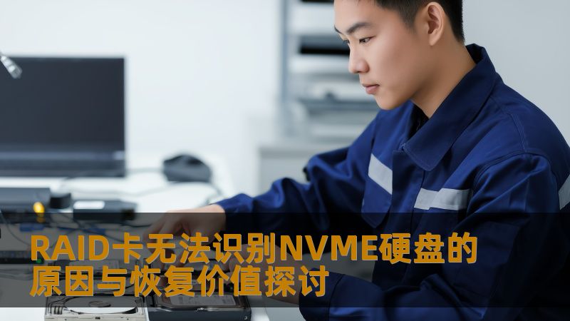 探讨RAID卡无法识别NVME硬盘的原因，分析常见故障及其恢复价值，提供详细操作步骤和真实案例。