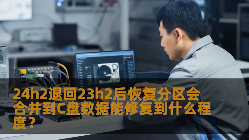 24h2退回23h2后，很多用户关心的一个问题就是恢复分区是否会合并到C盘，数据丢失能恢复到什么程度？本文将为您解析这一过程及其影响，帮助您更好地应对操作系统回滚带来的数据恢复挑战。