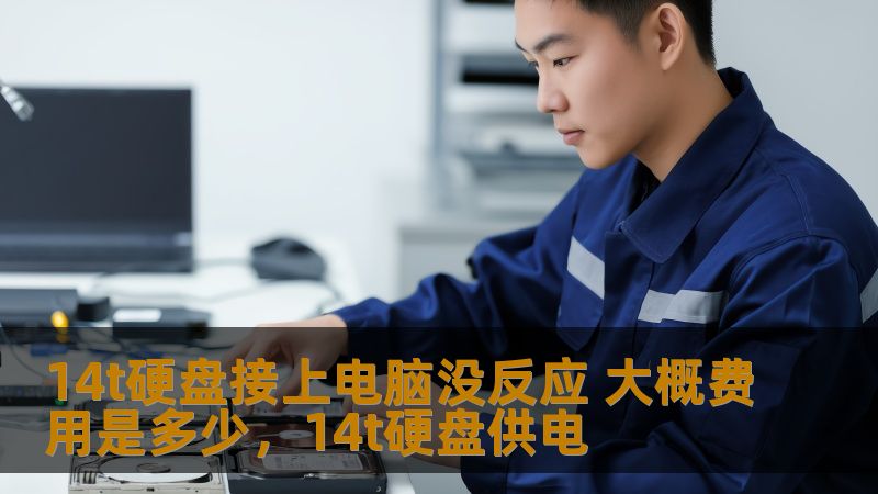 本文将探讨14T硬盘接上电脑没有反应的常见原因，并为您提供详细的解决方案。同时，我们还会分析解决问题所需的费用，帮助您轻松应对硬盘故障问题。