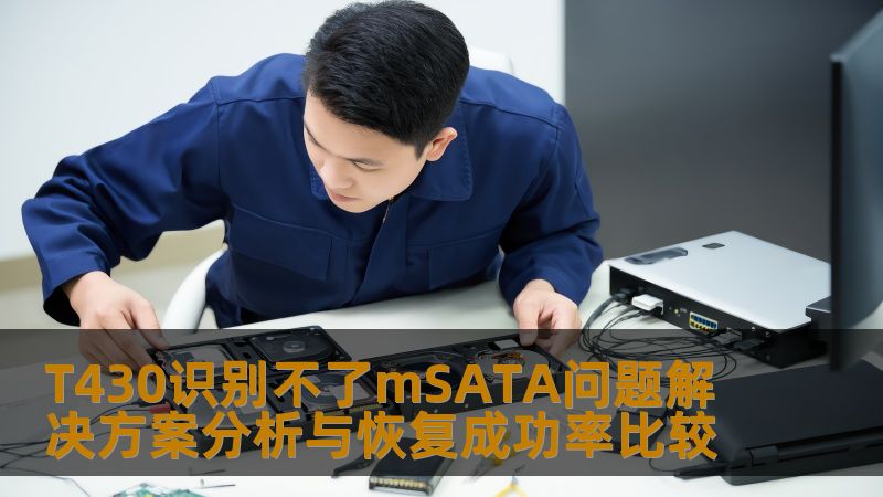 探讨T430识别不了mSATA的故障原因及解决方案，分析各类恢复方法的成功率，帮助用户快速解决问题。