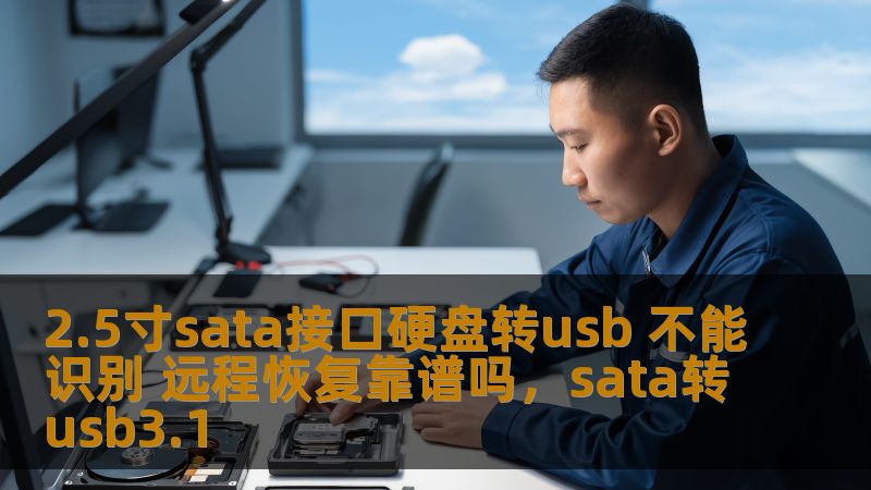 本文探讨了2.5寸SATA接口硬盘转USB无法识别的问题，并分析了远程数据恢复的可行性，帮助用户解决硬盘数据丢失的难题。
