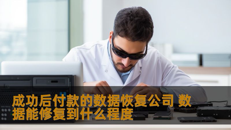 成功后付款的数据恢复公司提供专业的数据恢复服务，帮助您恢复误删、格式化等多种数据丢失情况，保障您的数据安全。