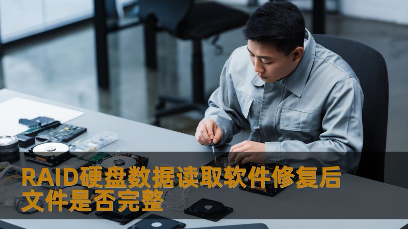 探讨RAID硬盘数据读取软件修复后文件是否完整，分析常见故障及操作步骤，提供真实案例与解决方案。