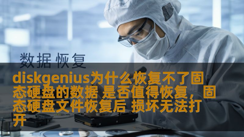 本文将深入探讨DiskGenius为何在固态硬盘数据恢复过程中可能会失败，并分析是否值得进行恢复操作。对于许多用户来说，固态硬盘数据丢失带来的困扰十分严重，了解背后的原因能帮助你做出更明智的决策。