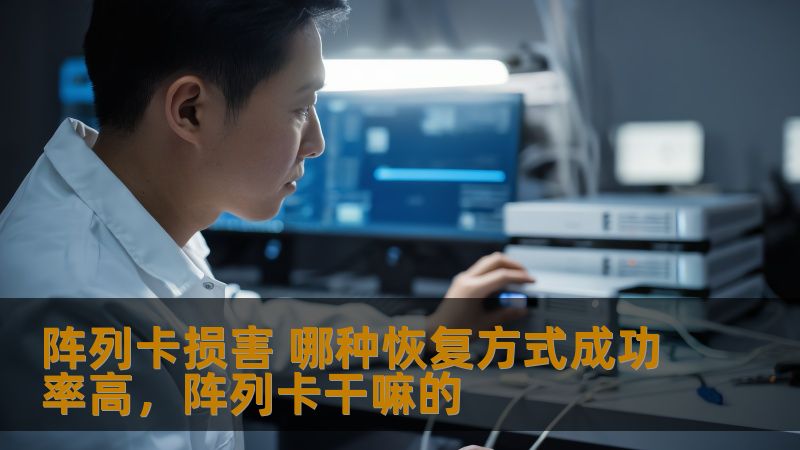 阵列卡损害是企业数据丢失的常见原因之一。面对数据丢失的困境，了解不同恢复方式的优劣和成功率，将有助于企业做出正确的决策，最大程度恢复宝贵数据。本文将为您详细介绍各种阵列卡恢复方式及其成功率，帮助您解决这一难题。