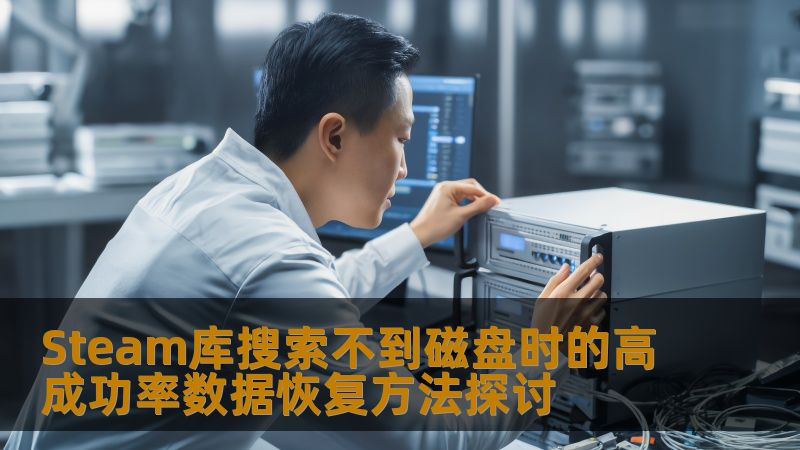 探索Steam库搜索不到磁盘时的高成功率数据恢复方法，帮助用户解决磁盘故障带来的数据丢失问题。