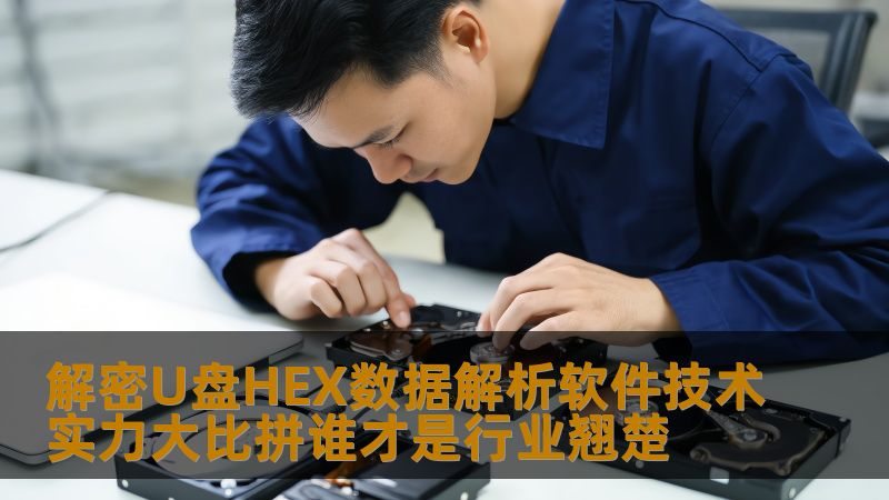 探讨解密U盘HEX数据解析软件的技术实力，分析行业内的领先者，帮助用户选择最佳数据恢复工具。