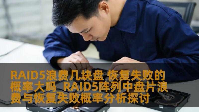 探讨RAID5阵列中盘片的浪费情况及其恢复失败的概率，帮助用户理解数据安全的重要性。