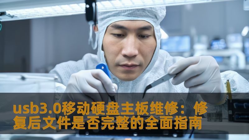 深入探讨usb3.0移动硬盘主板维修，分析修复后文件是否完整，提供实用操作步骤和真实案例，助您解决数据恢复难题。