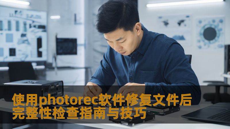 使用photorec软件修复文件后完整性检查指南与技巧，帮助您快速恢复数据，确保文件完整性。