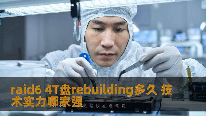了解raid6 4T盘rebuilding的时间及技术实力对比，助您选择最佳数据恢复方案。