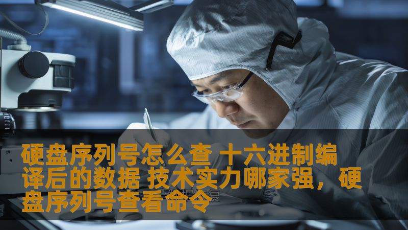 本文将为大家详细讲解硬盘序列号的查询方法，并分析十六进制编译后的数据的应用及其在技术实力上的体现。通过这篇软文，您将了解硬盘序列号的重要性及其背后深厚的技术实力。