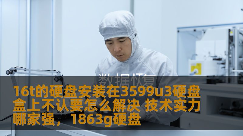 当你在使用16T硬盘时，遇到它在3599U3硬盘盒上无法识别的问题，该如何解决呢？这篇软文将为你解析各种解决方案，并探讨目前市场上技术实力最强的厂商和产品。