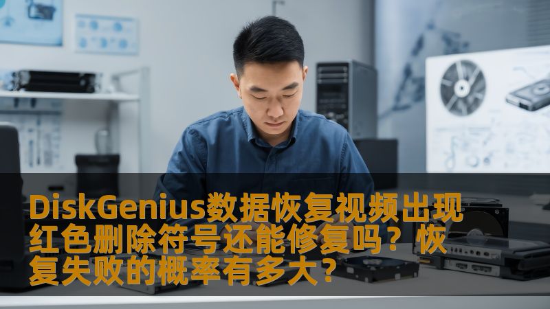 DiskGenius数据恢复视频出现红色删除符号还能修复吗?恢复失败的概率有多大? DiskGenius数据恢复视频出现红色删除符号还能修复吗?恢复失败的概率有多大?