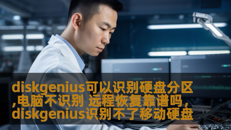 在日常使用中，硬盘出现无法识别的情况时，如何通过DiskGenius进行硬盘分区恢复？以及在电脑无法识别硬盘的情况下，远程恢复是否靠谱？本文为您一一解答。