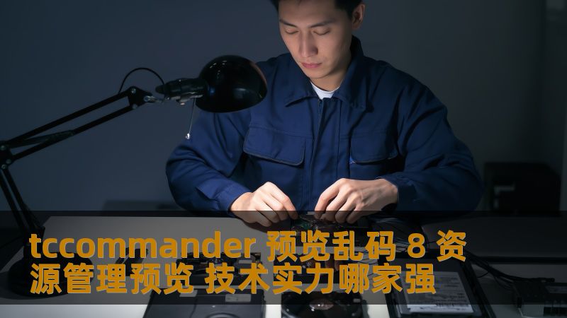 tccommander 预览乱码 8 资源管理预览，探讨技术实力，解决用户在使用过程中的常见问题与故障。