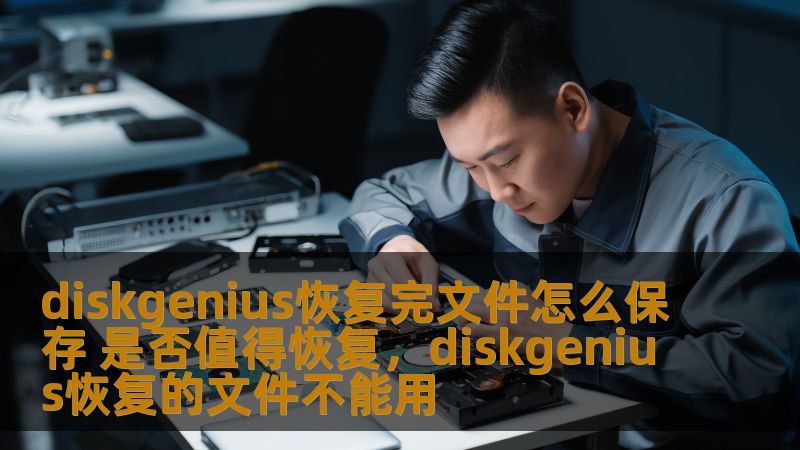 在数据丢失的情况下，DiskGenius可以帮助用户恢复文件，但恢复后的数据如何保存却成了一个关键问题。本文将深入分析如何正确保存恢复的文件，并探讨数据恢复的价值和意义。